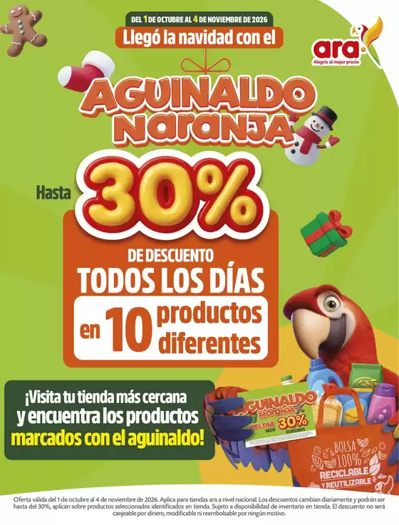 Catálogo Ara | Ahorro s40 navidad | 2026-10-01T00:00:00.000Z - 2026-11-04T00:00:00.000Z
