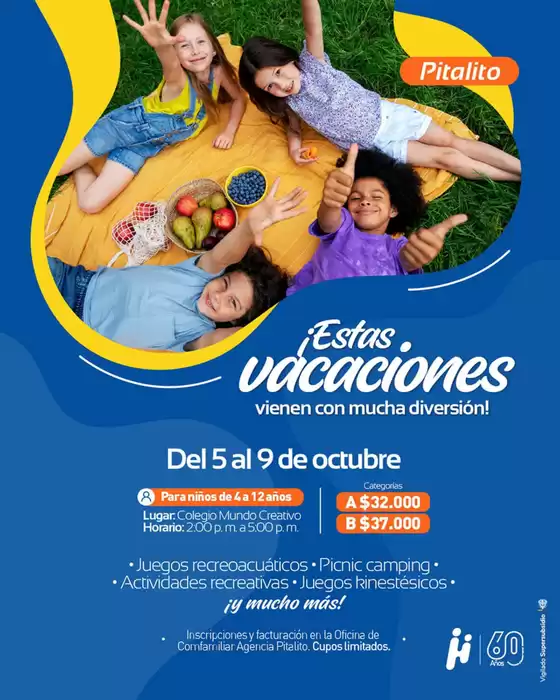 Catálogo Comfamiliar Huila | Noticias y eventos con precios especiale | 2026-10-02T00:00:00.000Z - 2026-10-31T00:00:00.000Z