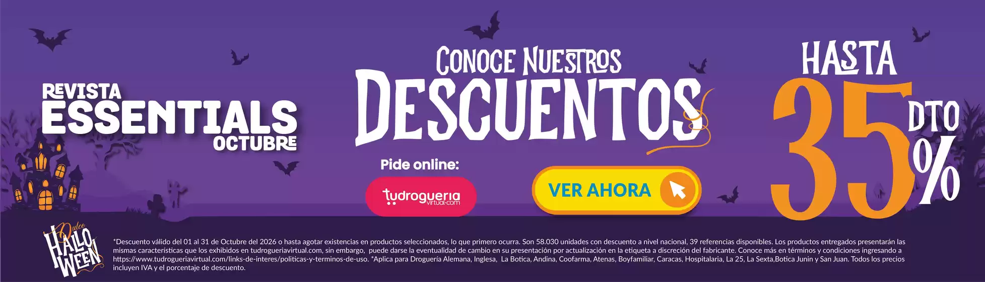Catálogo Tu Droguería Virtual | Ofertas especiales para ti | 2026-10-01T00:00:00.000Z - 2026-10-31T00:00:00.000Z