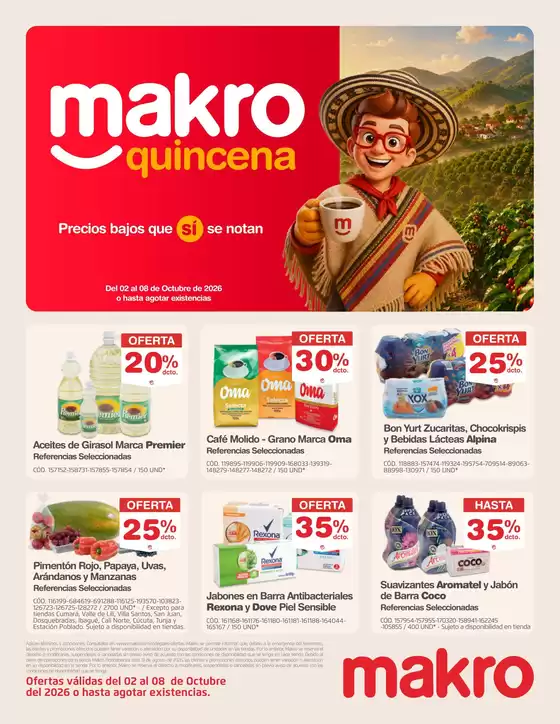 Catálogo Makro | Makroquincena | 2026-10-02T00:00:00.000Z - 2026-10-08T00:00:00.000Z
