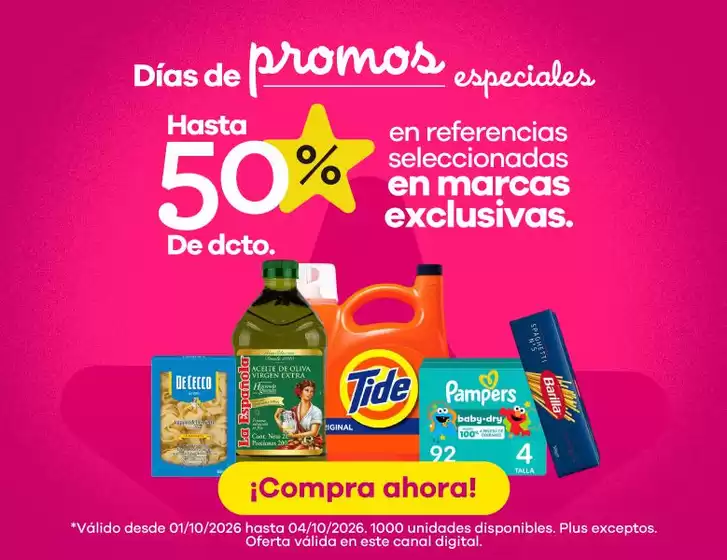 Catálogo Éxito | Excelente oferta para todos los clientes | 2026-10-01T00:00:00.000Z - 2026-10-04T00:00:00.000Z