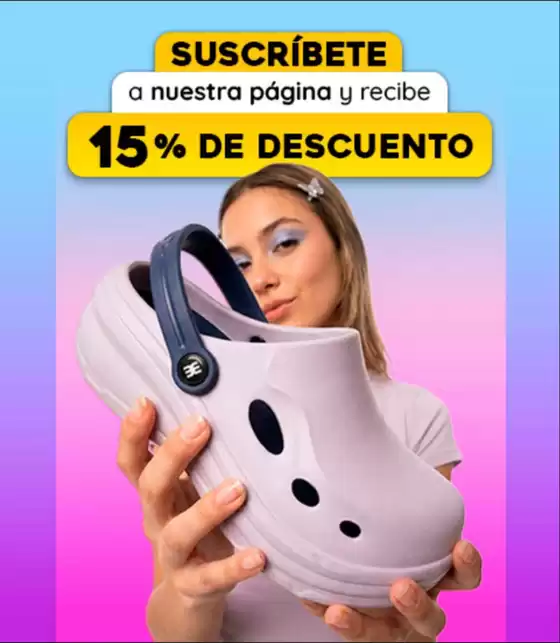 Catálogo Evacol | Suscríbete a nuestra página y recibe 15% OFF | 2026-10-05T00:00:00.000Z - 2026-10-31T00:00:00.000Z