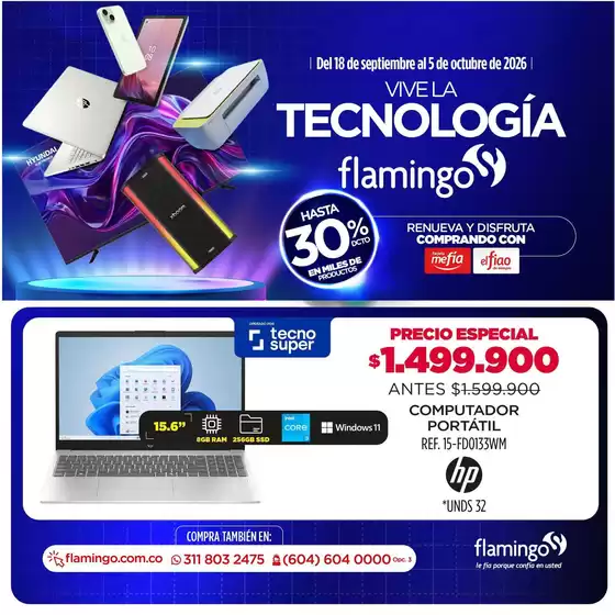 Catálogo Flamingo | Gran variedad de ofertas | 2026-09-18T00:00:00.000Z - 2026-10-05T00:00:00.000Z