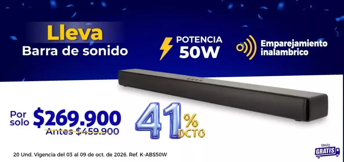 Catálogo Kalley | Ofertas Kalley | 2026-10-03T00:00:00.000Z - 2026-10-09T00:00:00.000Z