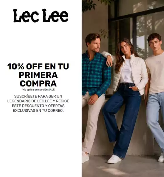 Catálogo Lec Lee | 10% de DCTO en tu primera compra | 2026-10-05T00:00:00.000Z - 2026-10-31T00:00:00.000Z
