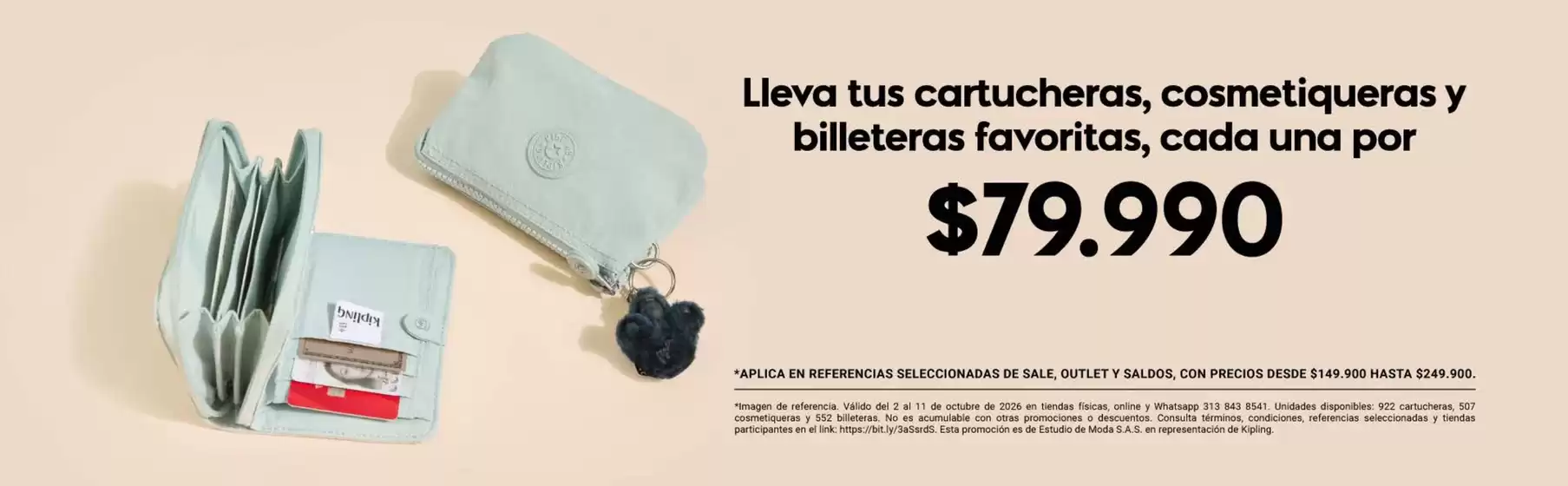 Catálogo Kipling | Ofertas Especiales | 2026-10-05T00:00:00.000Z - 2026-10-15T00:00:00.000Z