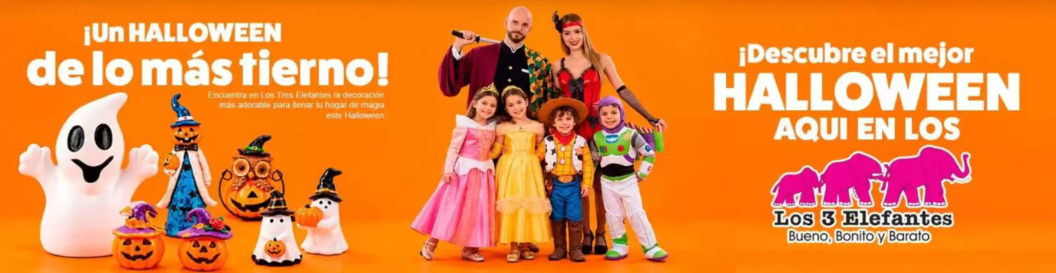 Catálogo Los Tres Elefantes | Descubre el mejor Halloween aqui en Los Tres Elefantes | 2026-10-06T00:00:00.000Z - 2026-10-31T00:00:00.000Z