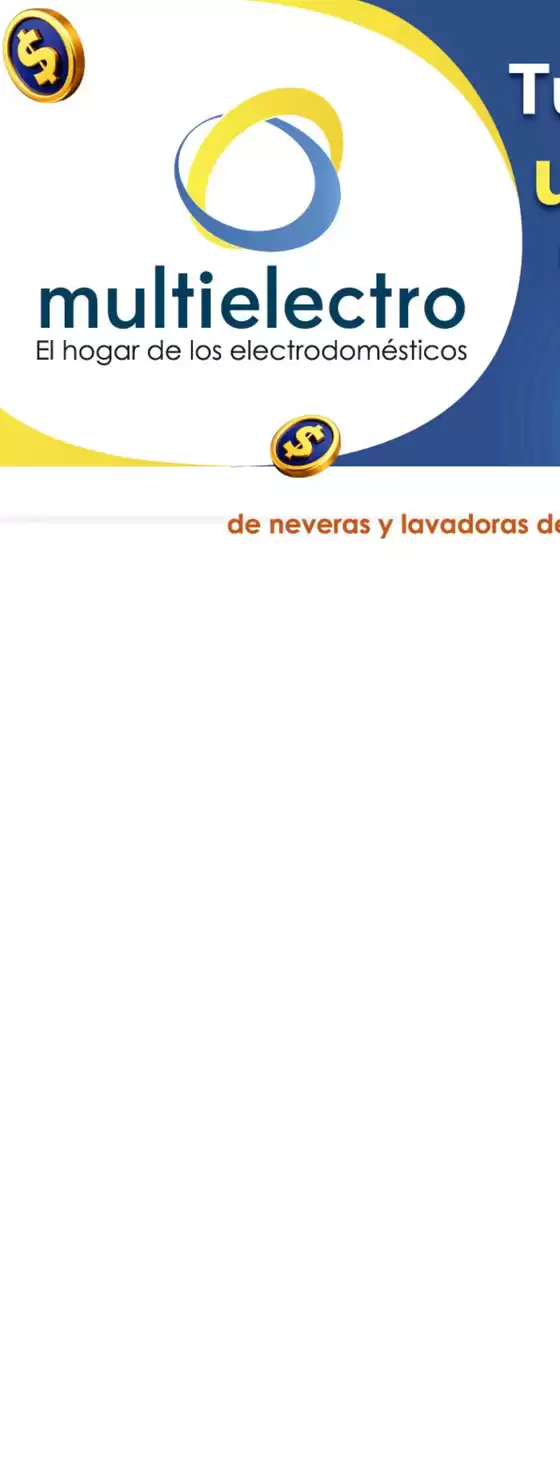 Catálogo Multielectro en La Unión Valle del Cauca | Por compras a crédito de neveras y lavadoras de este volante lleva una olla arrocera Onoff de 1 litro | 2026-10-06T00:00:00.000Z - 2026-10-18T00:00:00.000Z