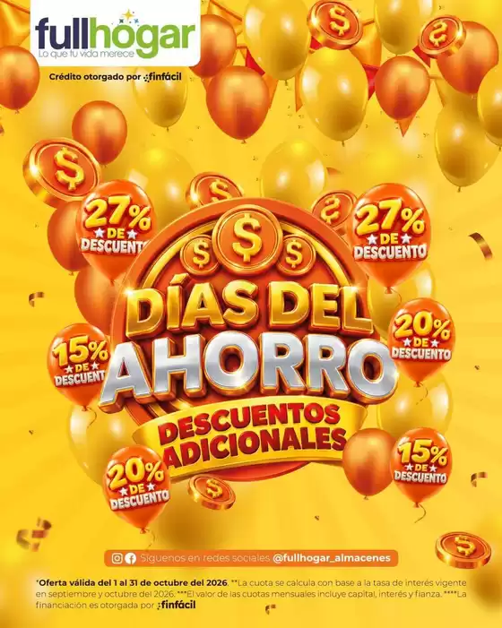 Catálogo Full Hogar | Ofertas Full Hogar | 2026-10-01T00:00:00.000Z - 2026-10-31T00:00:00.000Z