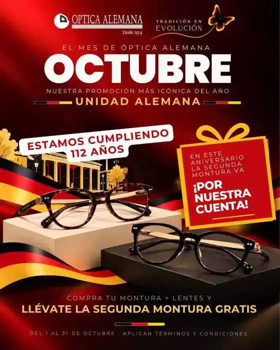 Catálogo Óptica Alemana | Nuestra Promoción Más Icónica del Año Unidad Alemana | 2026-10-07T00:00:00.000Z - 2026-10-31T00:00:00.000Z