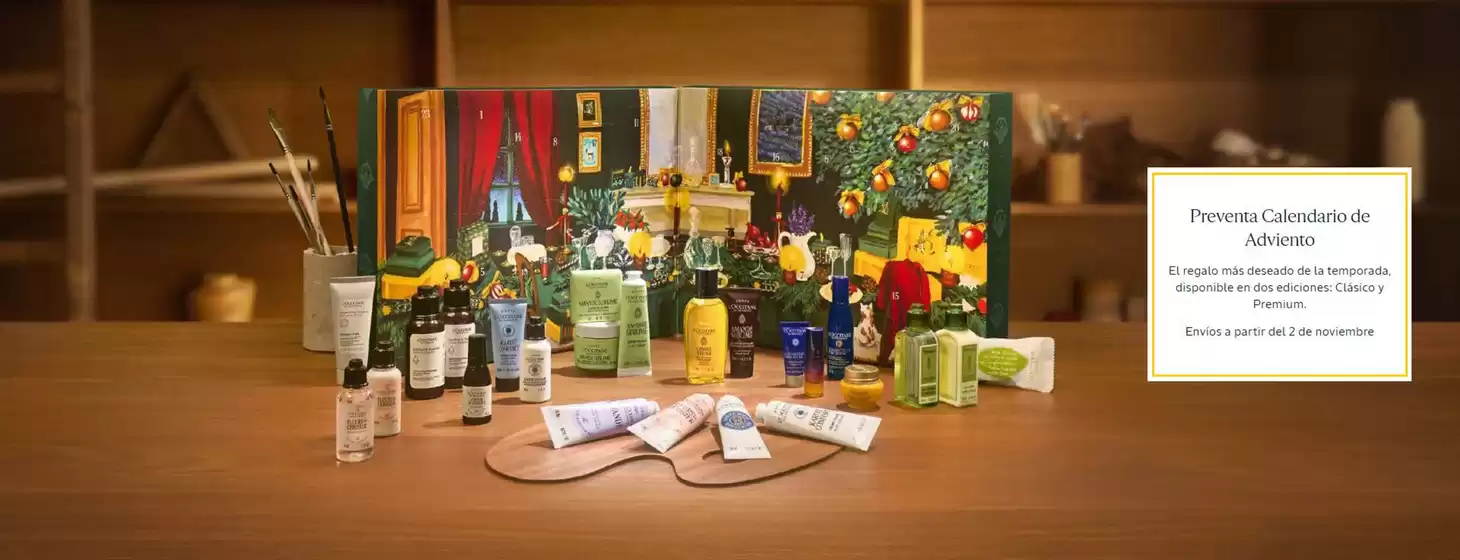 Catálogo L'Occitane en Barranco de Loba | Preventa Calendario de Adviento | 2026-10-07T00:00:00.000Z - 2026-11-02T00:00:00.000Z