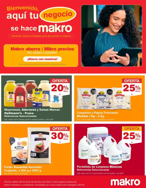 Catálogo Makro | Horecaton | 2026-10-05T00:00:00.000Z - 2026-10-09T00:00:00.000Z