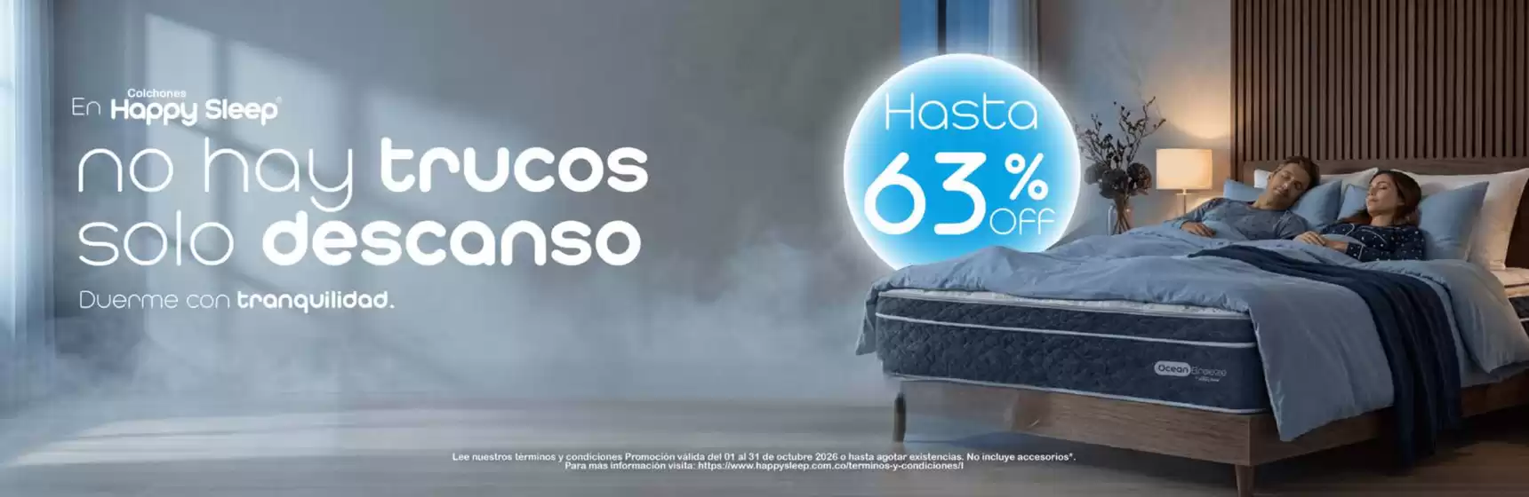 Catálogo Happy Sleep en Tona | Hasta 63% OFF | 2026-10-07T00:00:00.000Z - 2026-10-31T00:00:00.000Z