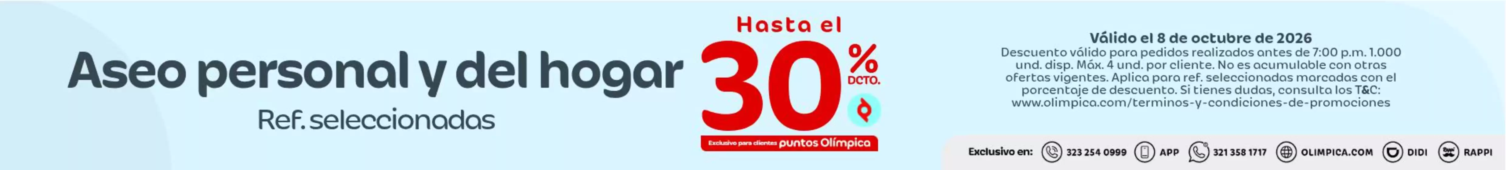 Catálogo Olímpica | Ofertas Olímpica | 2026-10-08T00:00:00.000Z - 2026-10-08T00:00:00.000Z