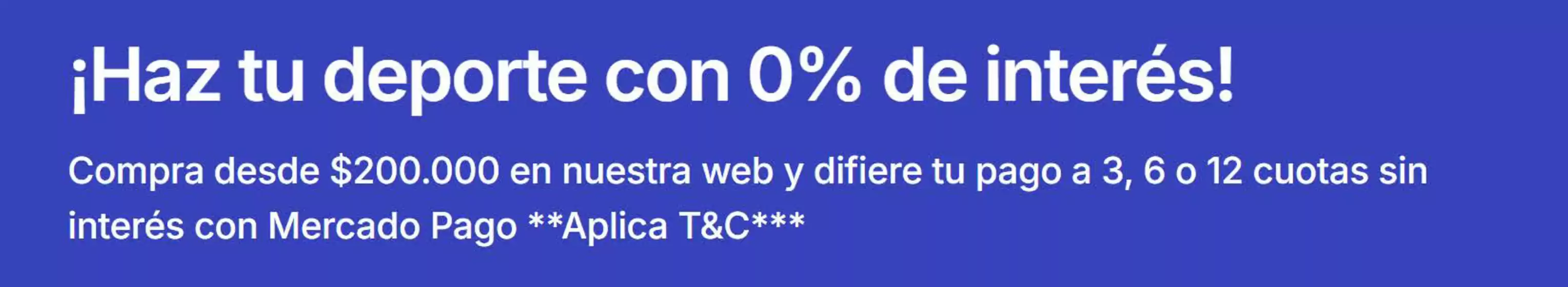 Catálogo Decathlon | Haz tu deporte con 0% de interés | 2026-10-08T00:00:00.000Z - 2026-10-31T00:00:00.000Z