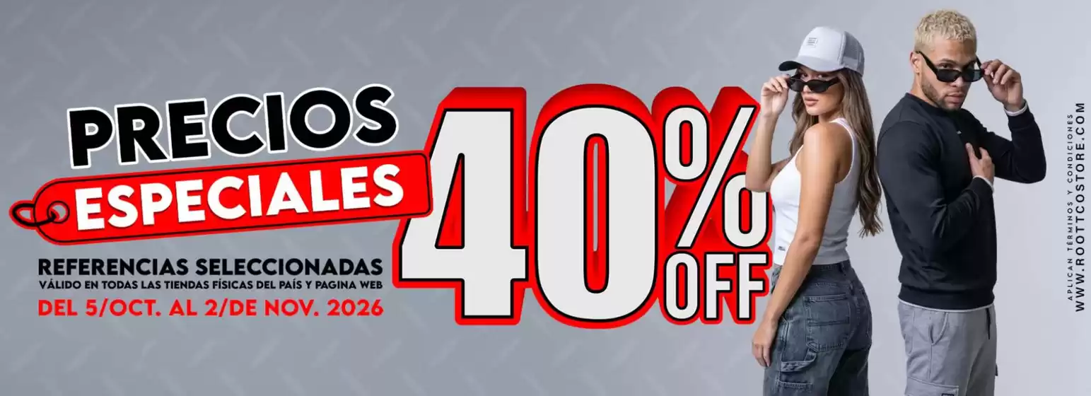 Catálogo Roott + Co | Precios Especiales | 2026-10-08T00:00:00.000Z - 2026-11-02T00:00:00.000Z