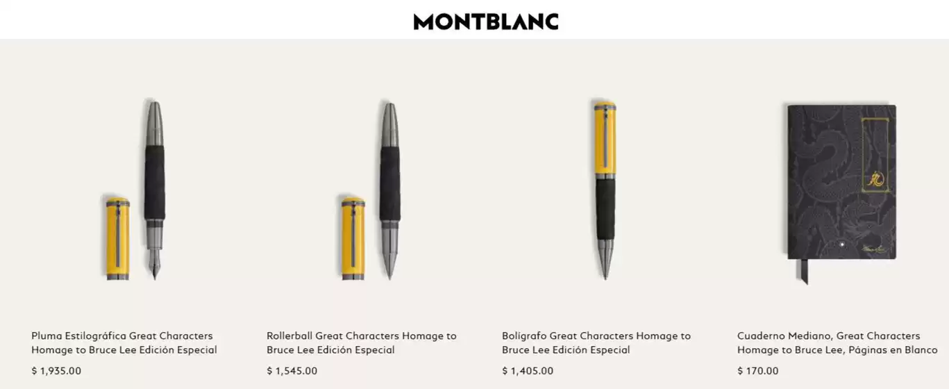 Catálogo Montblanc | Elige tu favorito | 2026-10-09T00:00:00.000Z - 2026-10-21T00:00:00.000Z