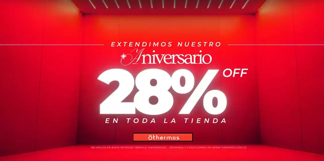 Catálogo Thermos | Aniversario 28% OFF en toda la tienda | 2026-10-09T00:00:00.000Z - 2026-10-18T00:00:00.000Z