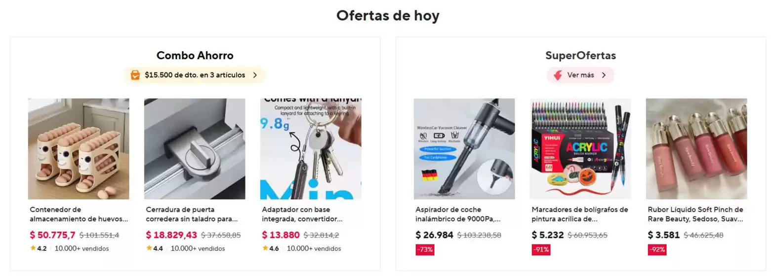 Catálogo Ali Express | Ofertas de hoy | 2026-10-09T00:00:00.000Z - 2026-10-09T00:00:00.000Z