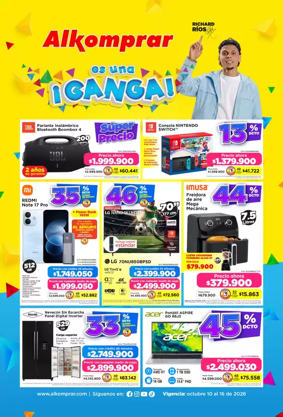 Catálogo Alkomprar en Hatonuevo | Catalogo.alkomprar.com.co | 2026-10-10T00:00:00.000Z - 2026-10-16T00:00:00.000Z
