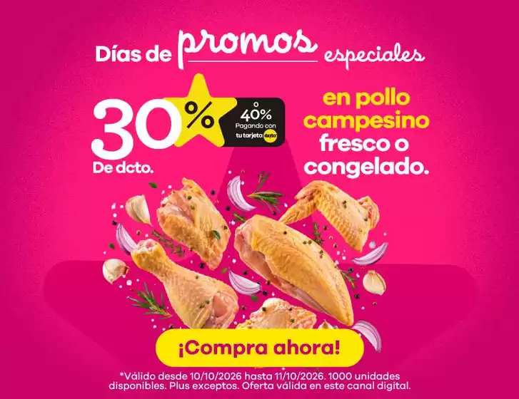 Catálogo Éxito | Promociones actuales | 2026-10-10T00:00:00.000Z - 2026-10-11T00:00:00.000Z