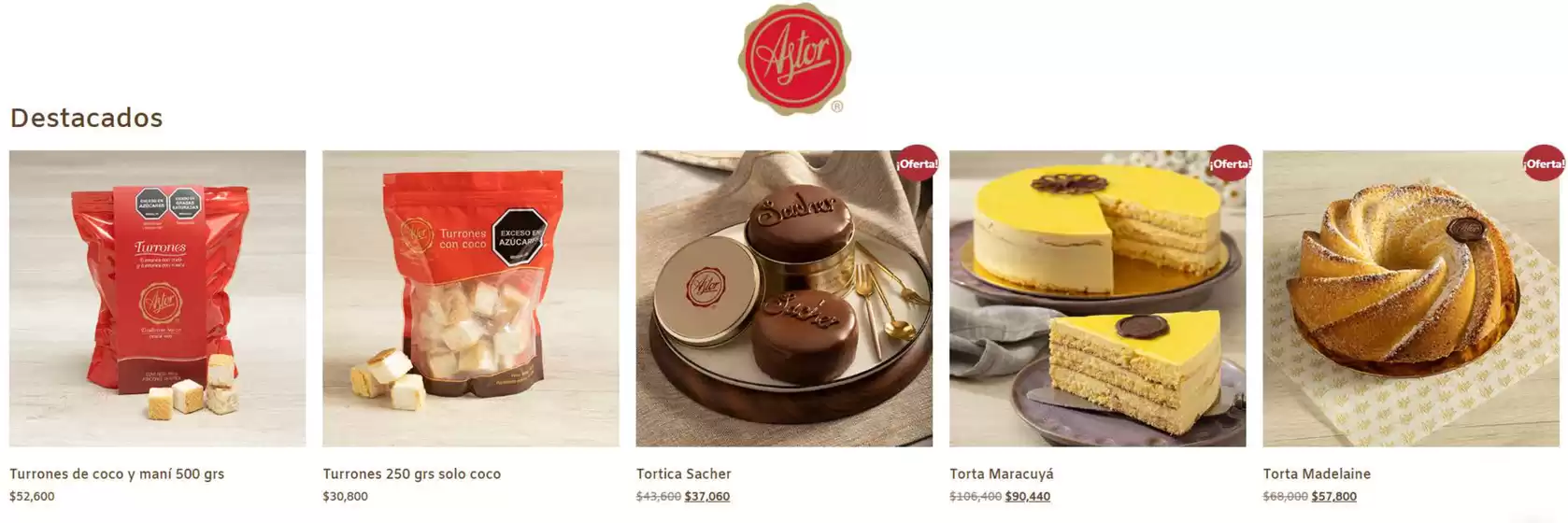 Catálogo Repostería Astor | Ofertas | 2026-10-12T00:00:00.000Z - 2026-10-20T00:00:00.000Z