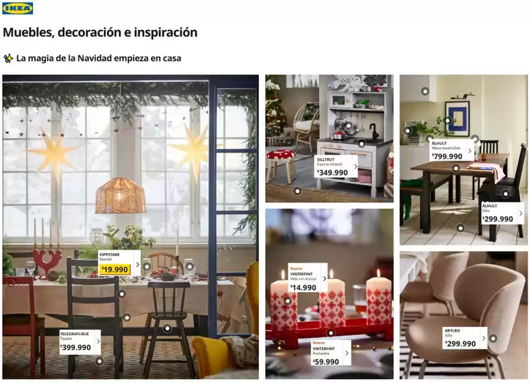 Catálogo Ikea | La magia de la Navidad empieza en casa | 2026-10-12T00:00:00.000Z - 2026-10-15T00:00:00.000Z