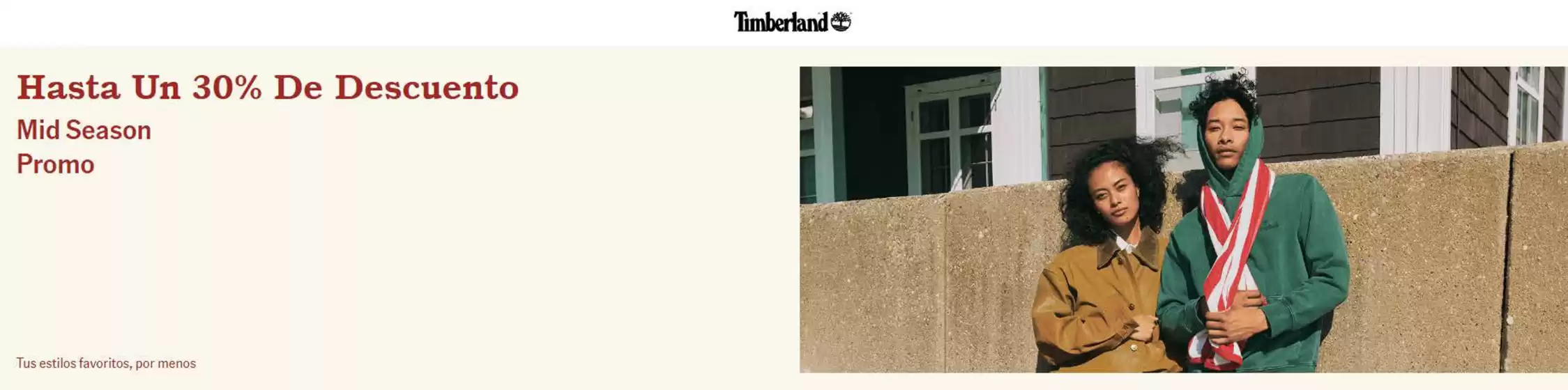 Catálogo Timberland | Mid Season Promo Hasta un 30% OFF | 2026-10-13T00:00:00.000Z - 2026-10-20T00:00:00.000Z