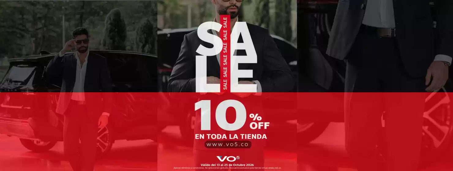 Catálogo VO5 | Sale 10% OFF en toda la tienda | 2026-10-13T00:00:00.000Z - 2026-10-25T00:00:00.000Z