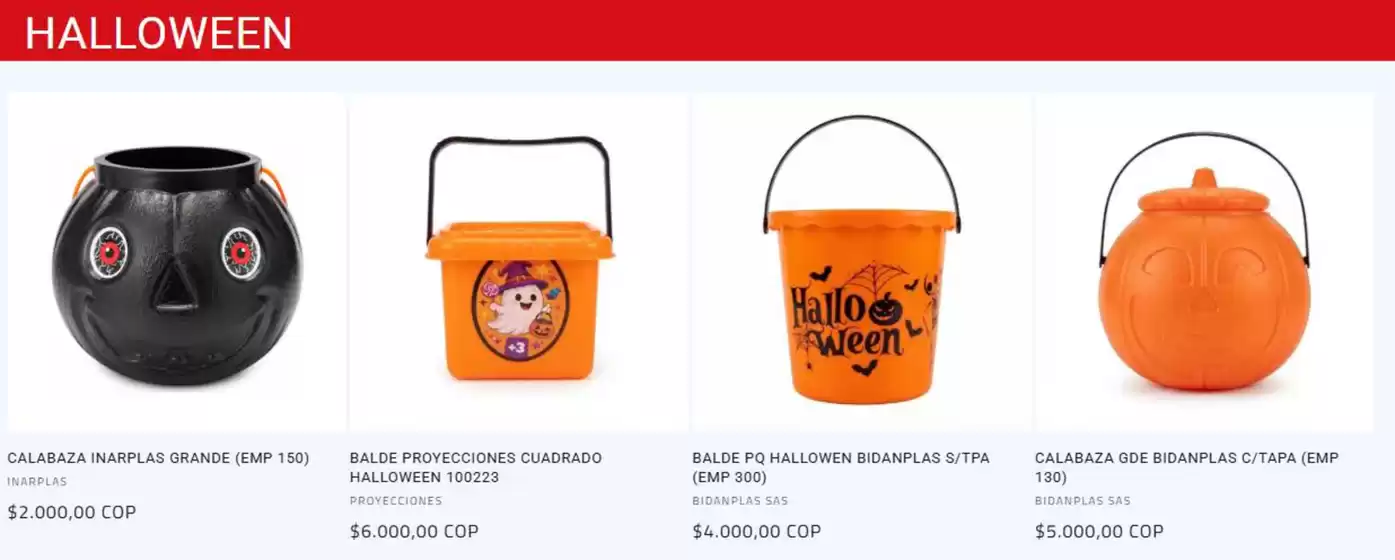 Catálogo El Surtidor | Celebra Halloween con nuestras calabazas | 2026-10-13T00:00:00.000Z - 2026-10-18T00:00:00.000Z