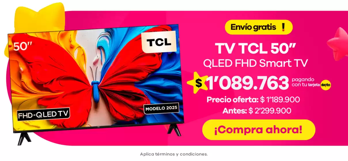 Catálogo Éxito | Nuevas ofertas para descubrir | 2026-10-10T00:00:00.000Z - 2026-10-24T00:00:00.000Z