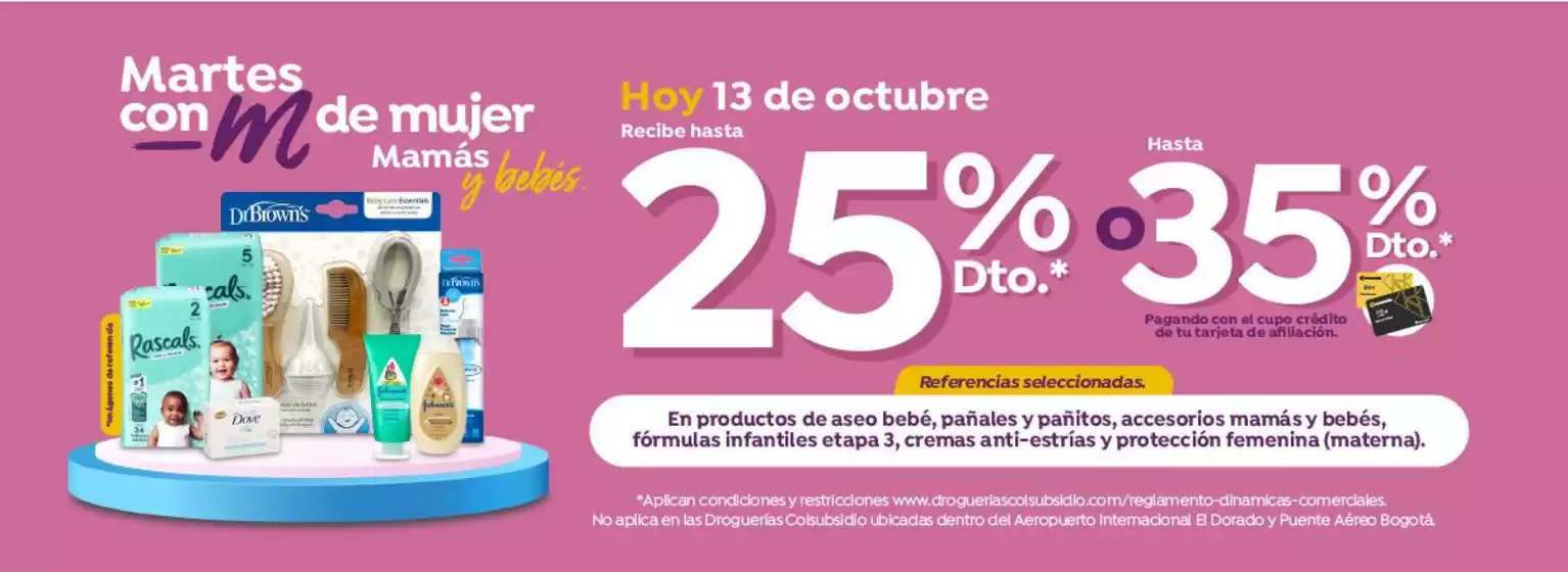 Catálogo Droguerías Colsubsidio | Promociones actuales | 2026-10-13T00:00:00.000Z - 2026-10-13T00:00:00.000Z