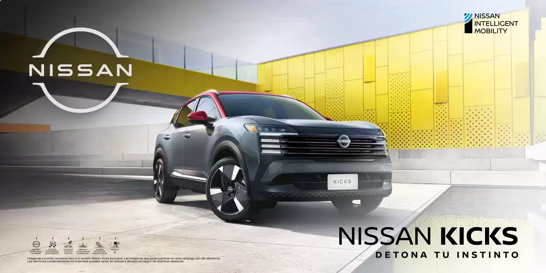 Catálogo Nissan | Brochure Nuevo Nissan Kicks Colombia | 2026-10-14T00:00:00.000Z - 2026-10-28T00:00:00.000Z