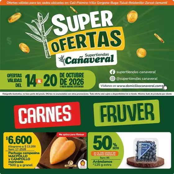 Catálogo Supertiendas Cañaveral | Nuestras mejores ofertas para ti | 2026-10-14T00:00:00.000Z - 2026-10-20T00:00:00.000Z
