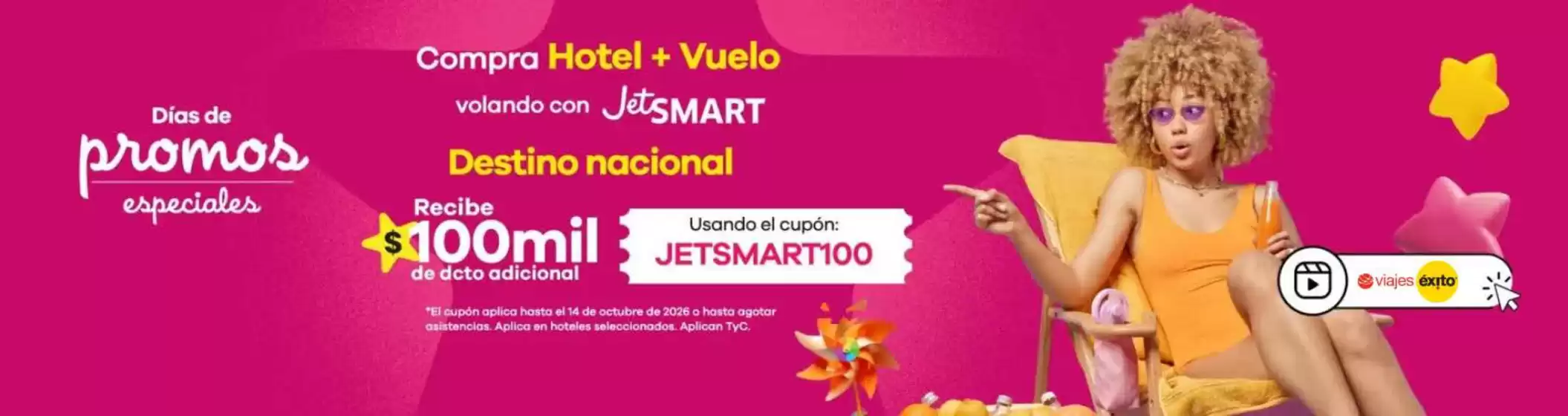 Catálogo Viajes Éxito | Ofertas Especiales | 2026-10-14T00:00:00.000Z - 2026-10-14T00:00:00.000Z