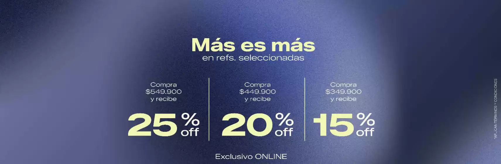 Catálogo Studio F | Más es Más en Ref.Selecci. | 2026-10-15T00:00:00.000Z - 2026-10-18T00:00:00.000Z