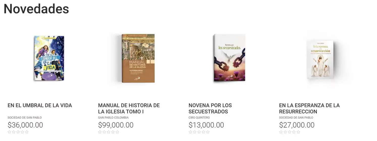 Catálogo Librería San Pablo | Mejor precio para ti | 2026-10-15T00:00:00.000Z - 2026-10-31T00:00:00.000Z