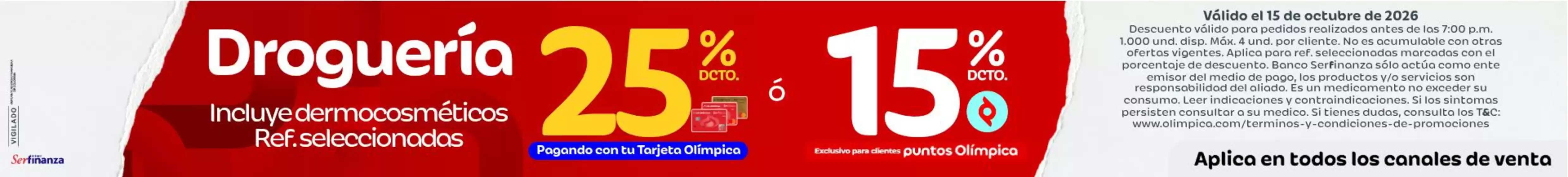 Catálogo Olímpica en Gachantivá | Ofertas Olímpica | 2026-10-15T00:00:00.000Z - 2026-10-15T00:00:00.000Z