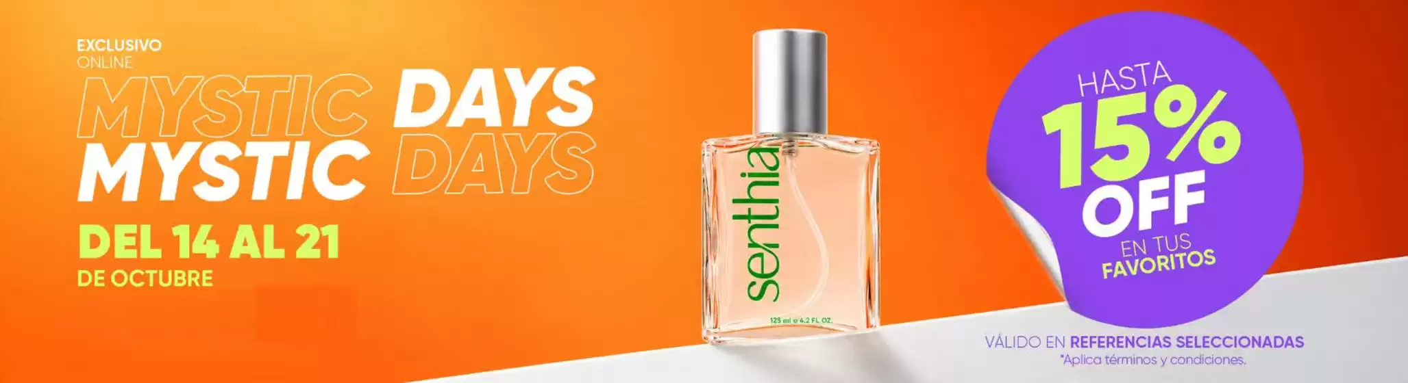 Catálogo Senthia | Hasta 15% OFF en tus favoritos | 2026-10-15T00:00:00.000Z - 2026-10-21T00:00:00.000Z