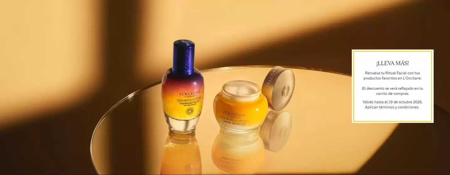 Catálogo L'Occitane | El descuento se verá reflejado en tu carrito de compras | 2026-10-15T00:00:00.000Z - 2026-10-19T00:00:00.000Z