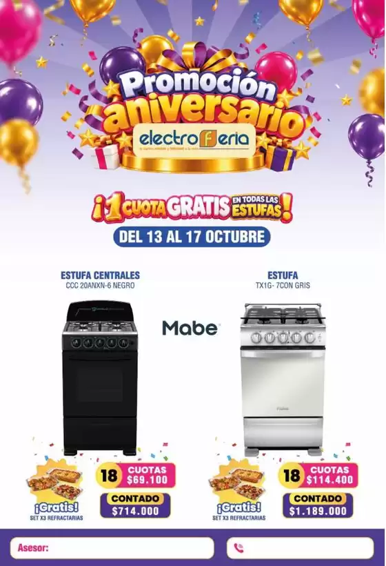 Catálogo Electroferia | Ofertas Electroferia | 2026-10-13T00:00:00.000Z - 2026-10-17T00:00:00.000Z