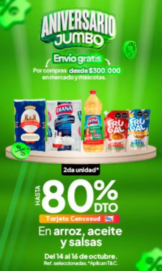 Catálogo Jumbo en Ciudad Bolívar | Promociones actuales | 2026-10-14T00:00:00.000Z - 2026-10-16T00:00:00.000Z