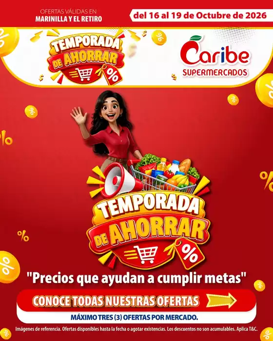 Catálogo Caribe Supermercados | Volante ANT | 2026-10-16T00:00:00.000Z - 2026-10-19T00:00:00.000Z