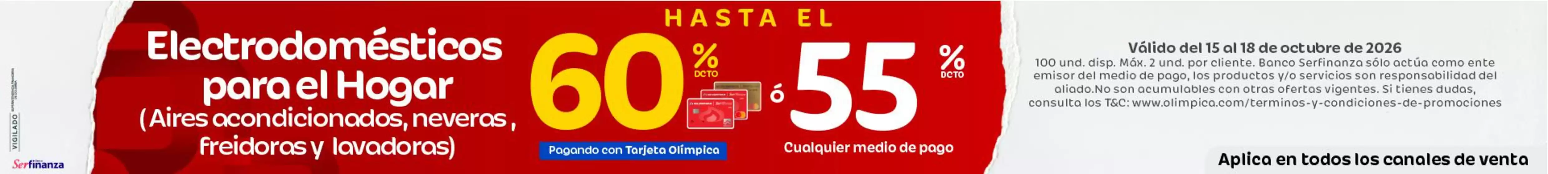 Catálogo Olímpica | Ofertas Olímpica | 2026-10-15T00:00:00.000Z - 2026-10-18T00:00:00.000Z