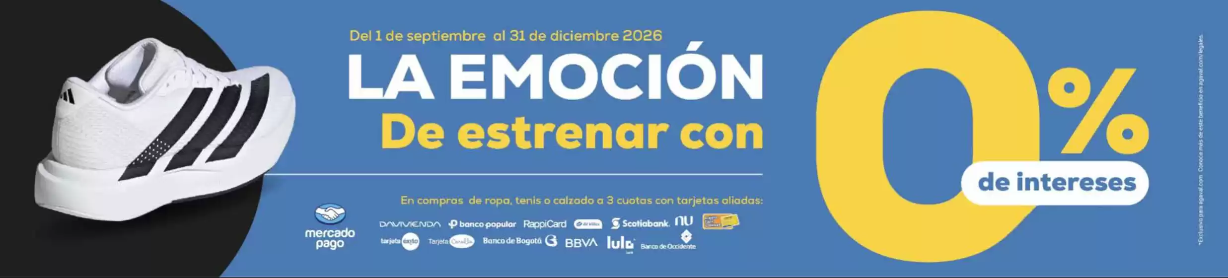 Catálogo Agaval | La emoción de estrenar con 0% de intereses | 2026-10-16T00:00:00.000Z - 2026-12-31T00:00:00.000Z