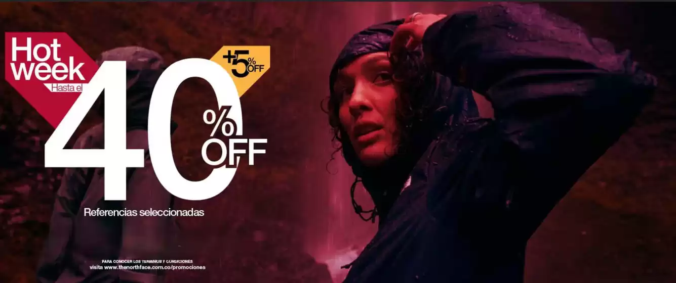Catálogo The North Face | Hot Week Hasta 50% OFF +5% OFF | 2026-10-16T00:00:00.000Z - 2026-10-18T00:00:00.000Z