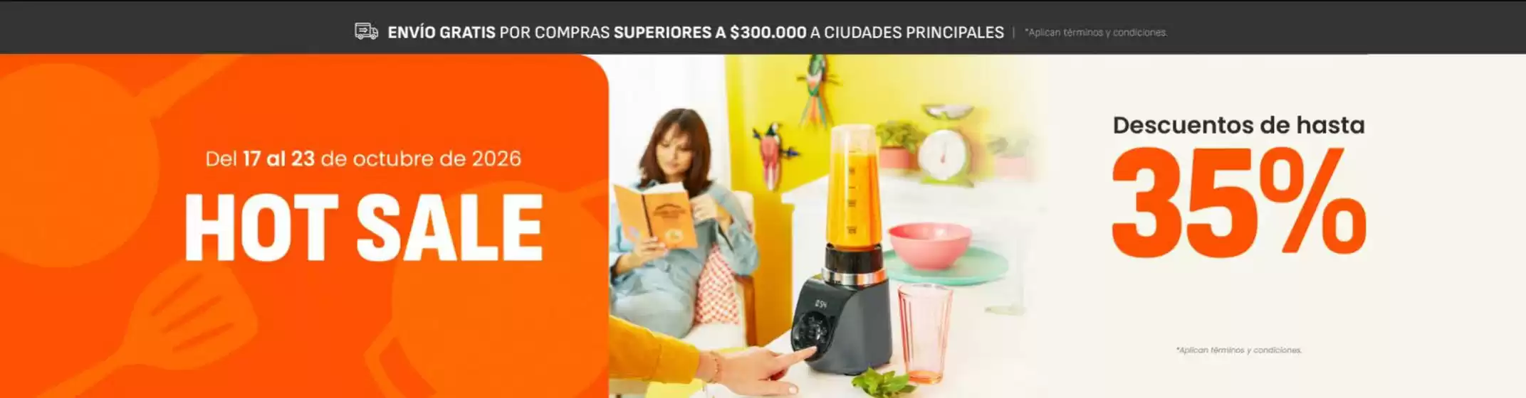 Catálogo Imusa | Hot Sale Hasta 35% OFF | 2026-10-19T00:00:00.000Z - 2026-10-23T00:00:00.000Z