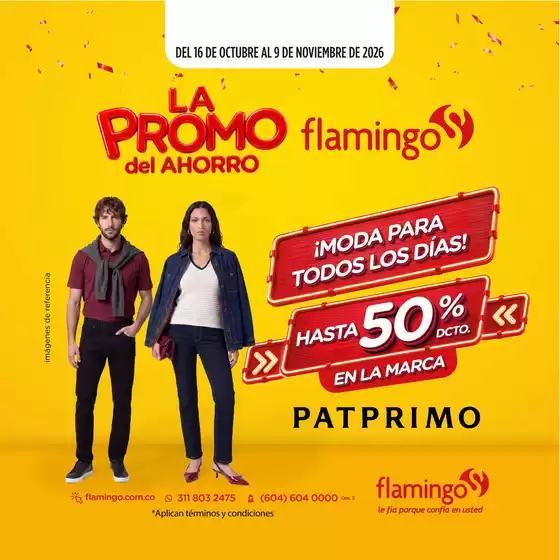 Catálogo Flamingo en Jenesano | Excelente oferta para cazadores de gangas | 2026-10-16T00:00:00.000Z - 2026-11-09T00:00:00.000Z