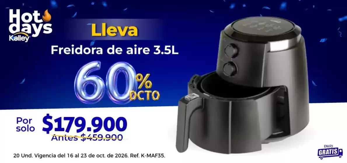 Catálogo Kalley | Ofertas Kalley | 2026-10-16T00:00:00.000Z - 2026-10-23T00:00:00.000Z