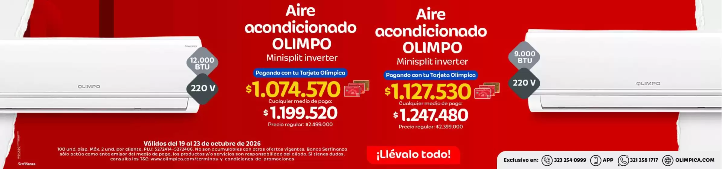 Catálogo Olímpica | Nuestras mejores gangas | 2026-10-19T00:00:00.000Z - 2026-10-23T00:00:00.000Z